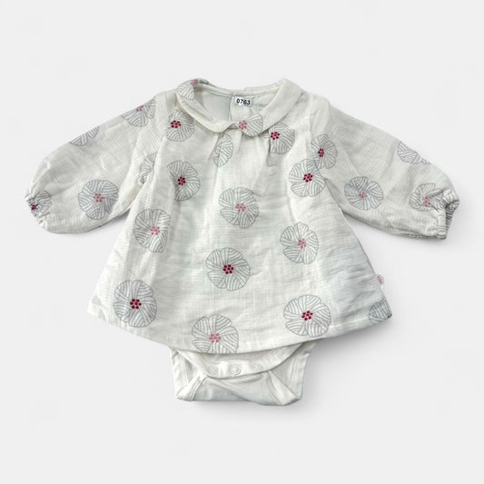 Blouse  et body Okaïdi : 3 mois