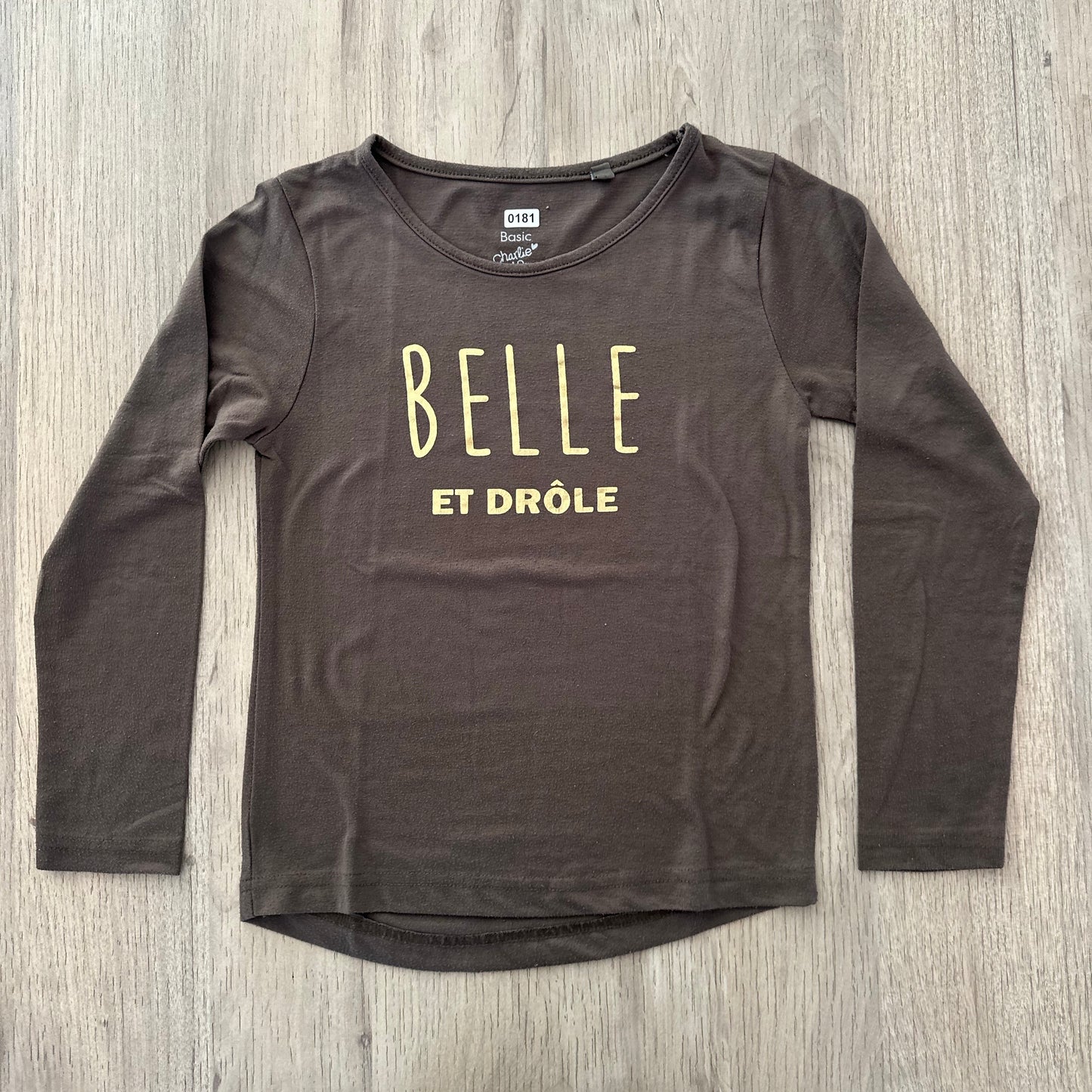 T-Shirt Charlie et prune : 8 ans