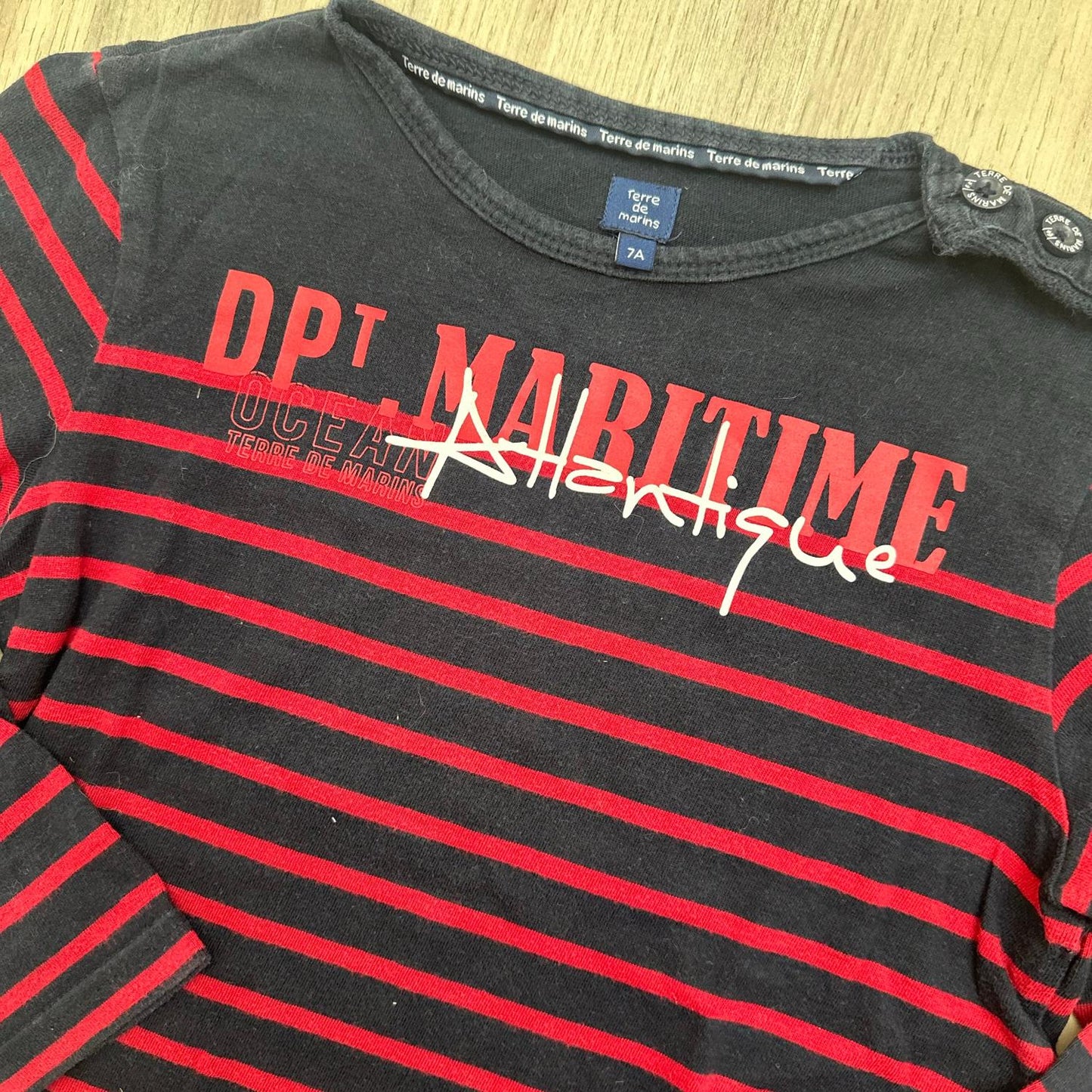 T-Shirt Terre de marins : 7 ans