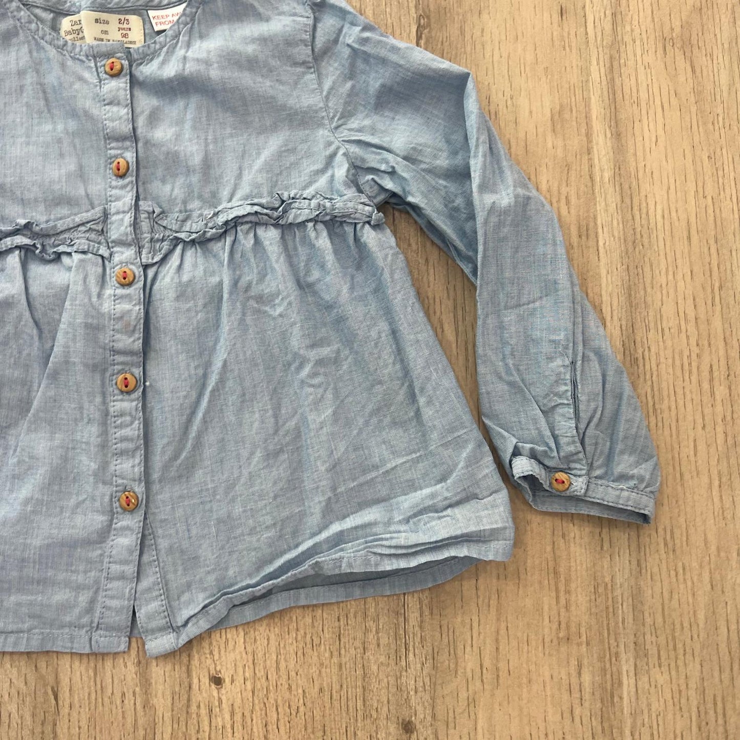 Blouse Zara : 3 ans