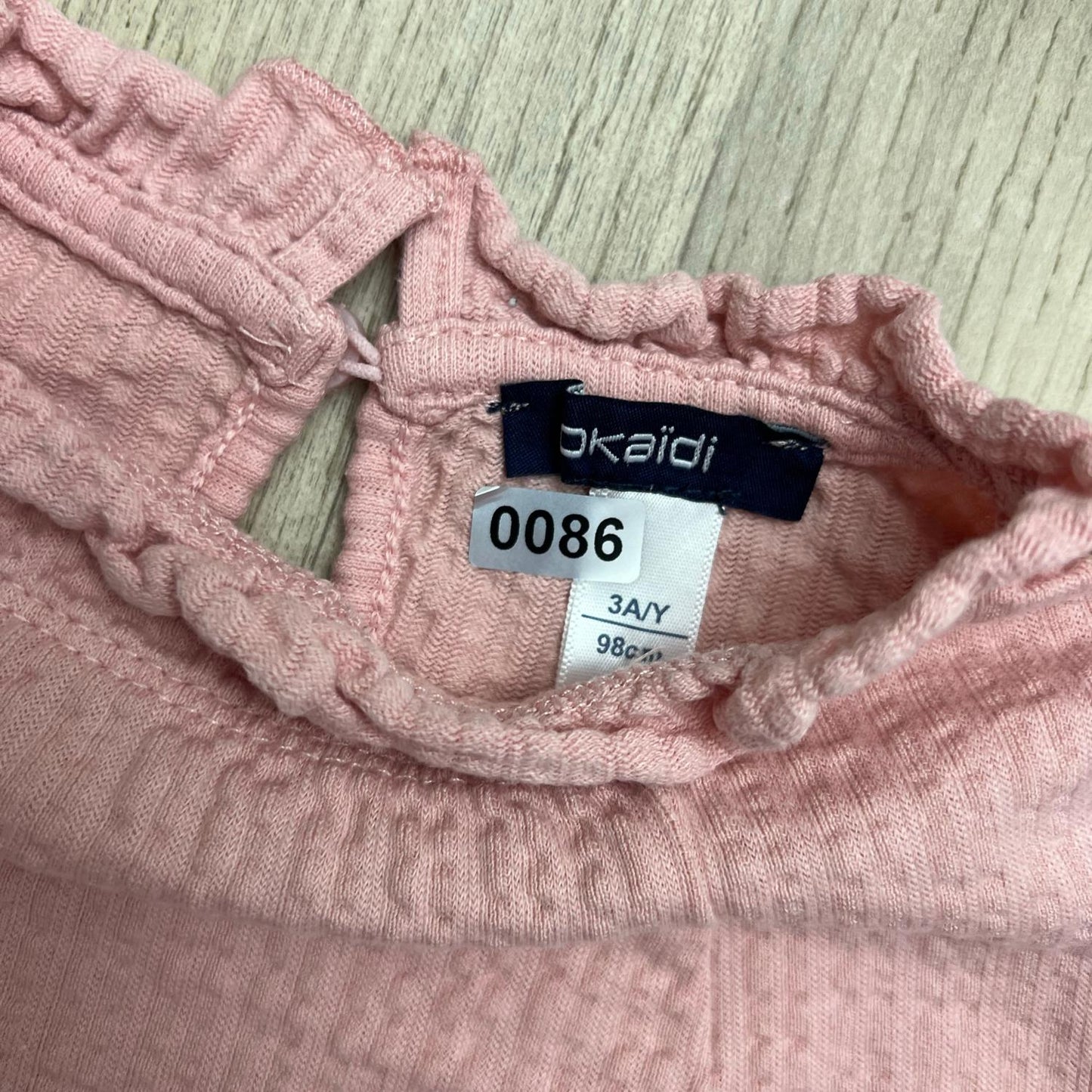 Blouse Okaïdi : 3 ans