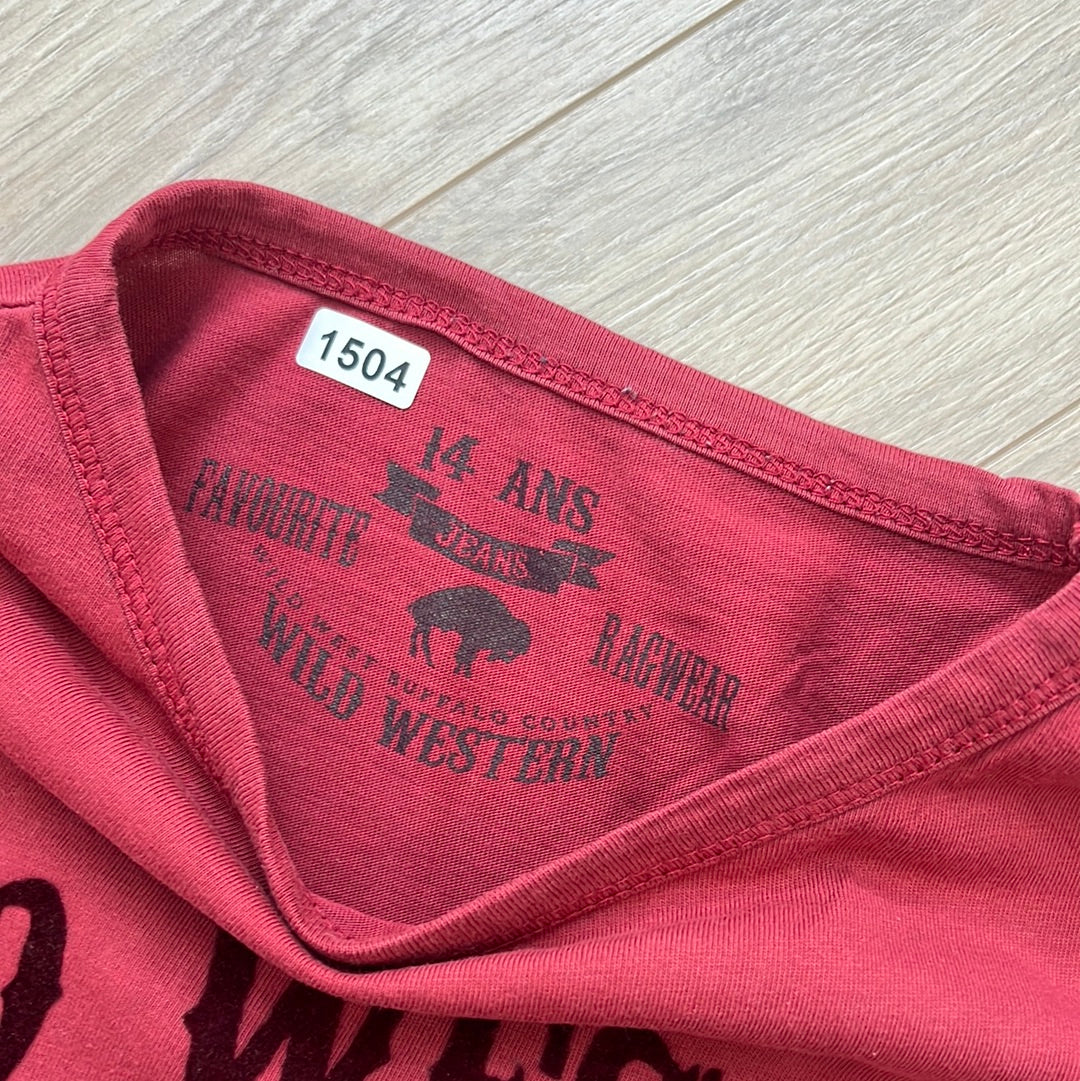 ￼t-shirt Wild western : 14 ans