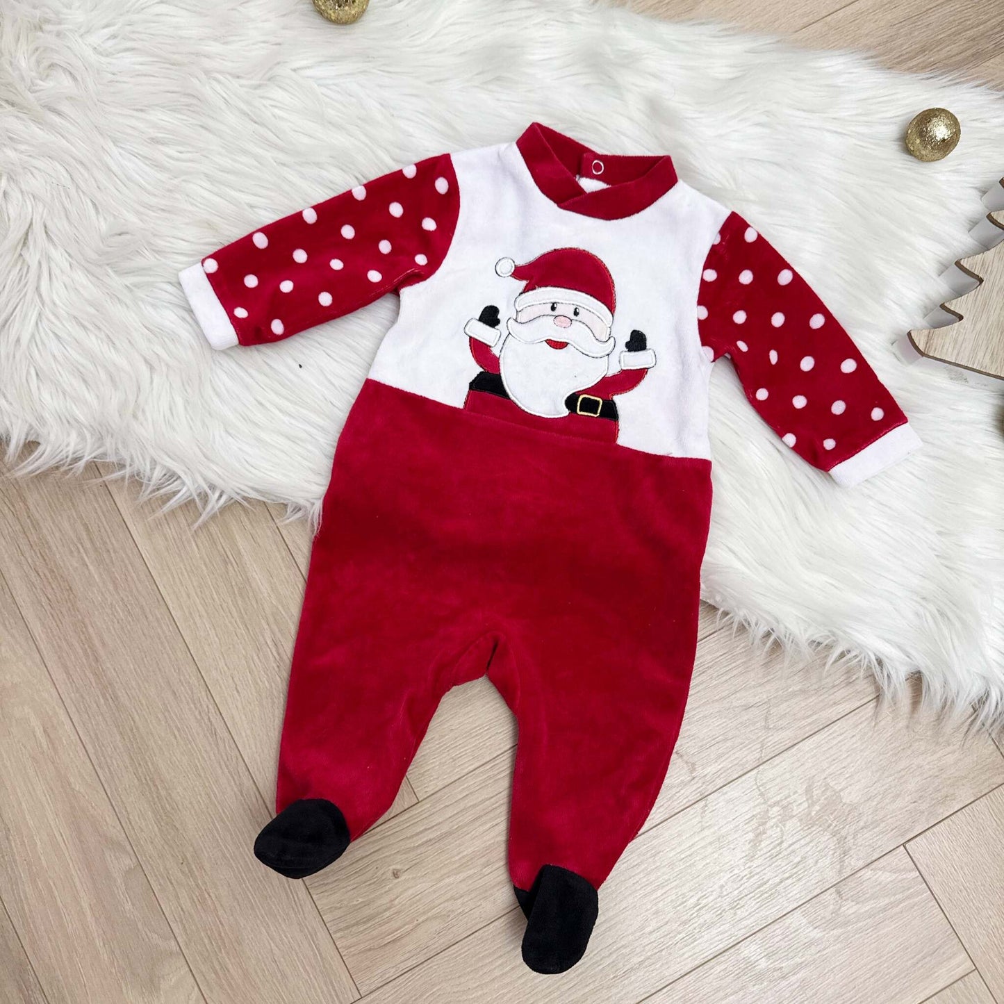 Pyjama Noël pois : 3 mois