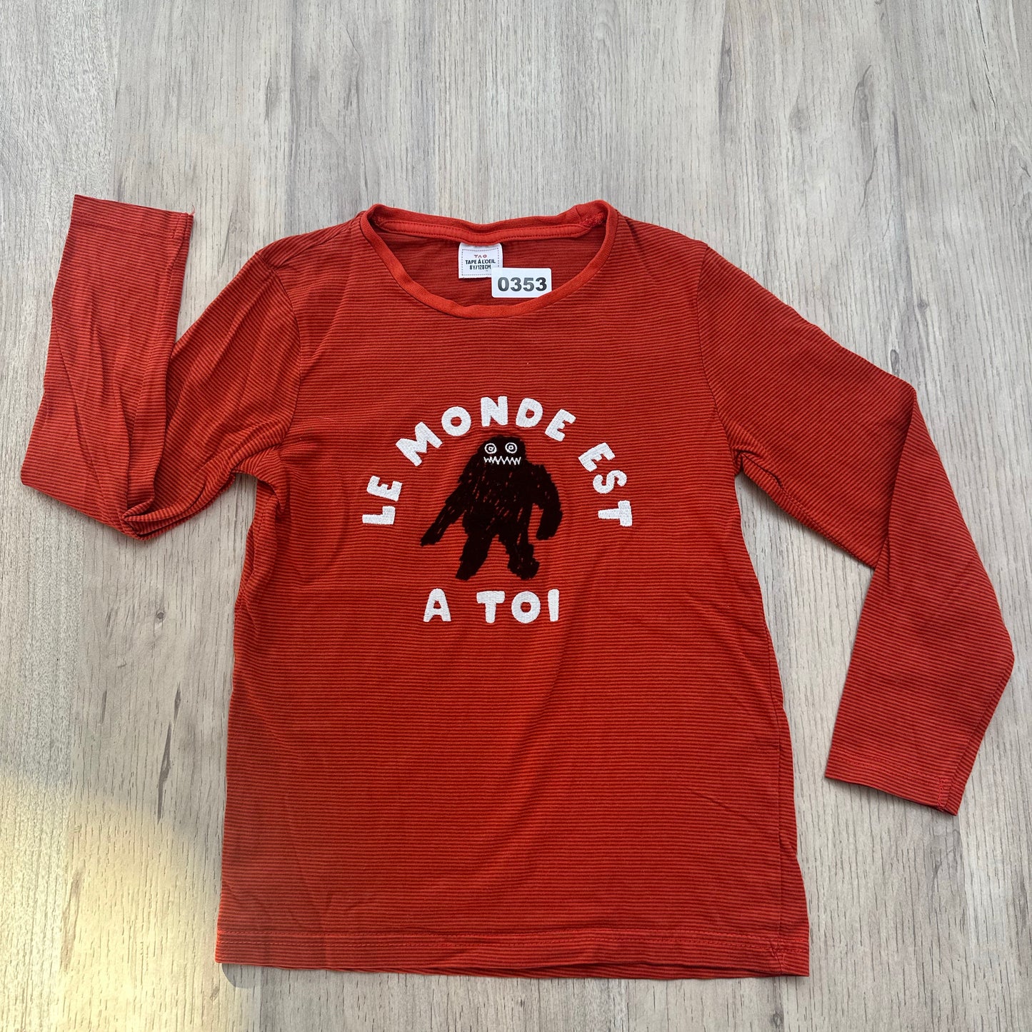 T-Shirt Tape à l'oeil : 8 ans