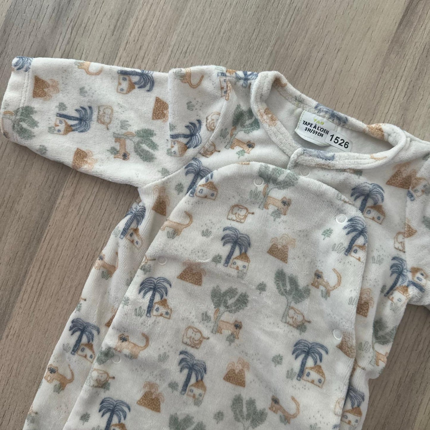 Pyjama Tape à l'oeil : 3 mois