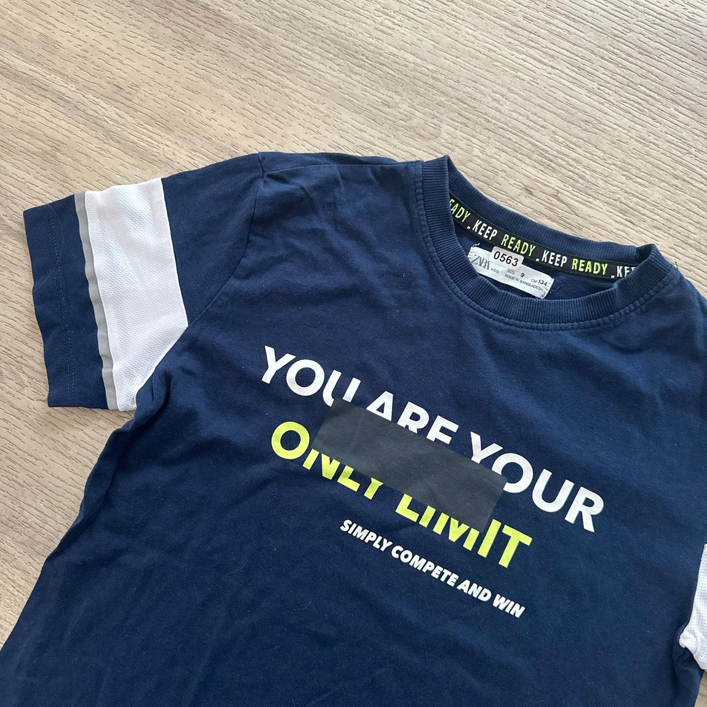 T-Shirt Zara : 9 ans