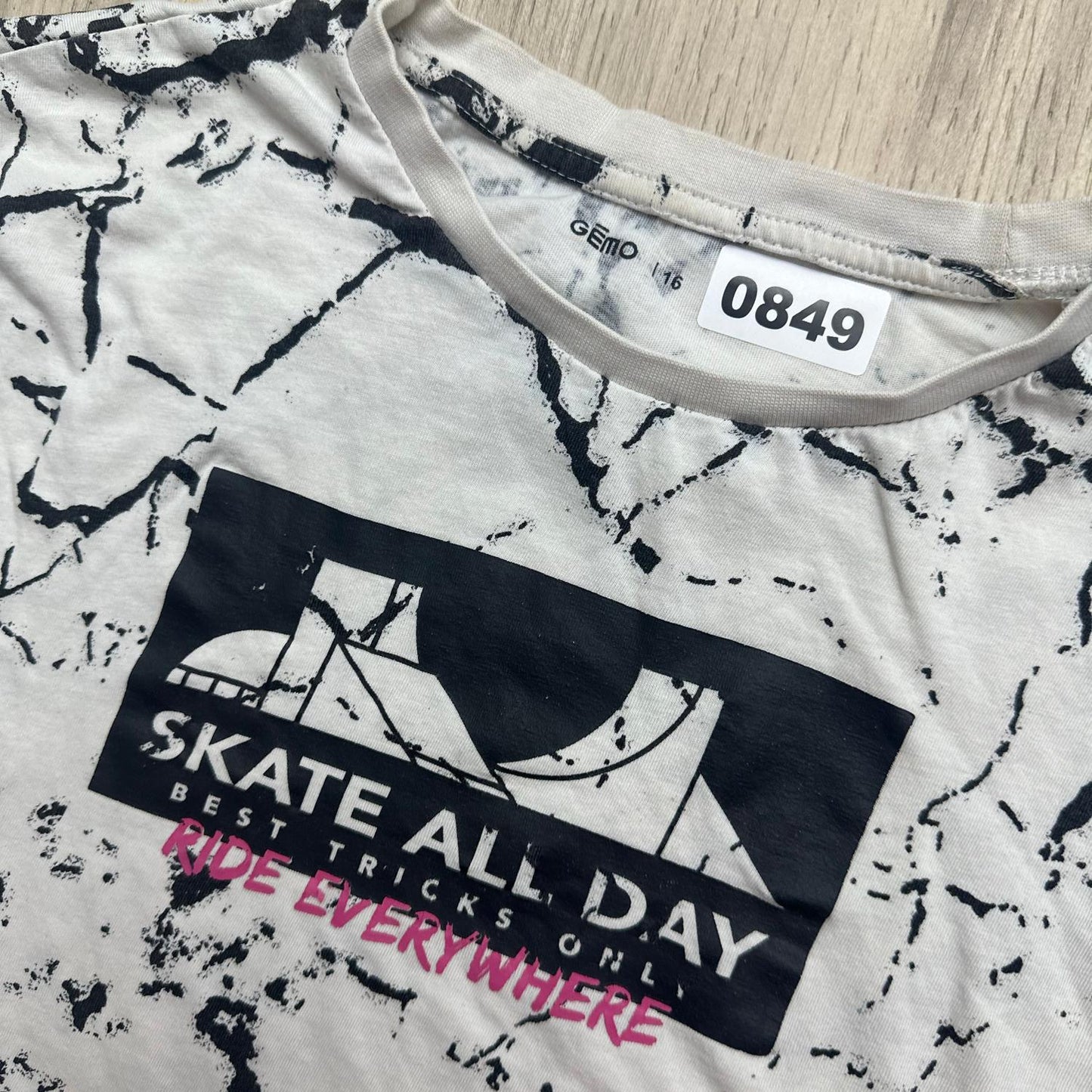 T-Shirt Gémo : 16 ans