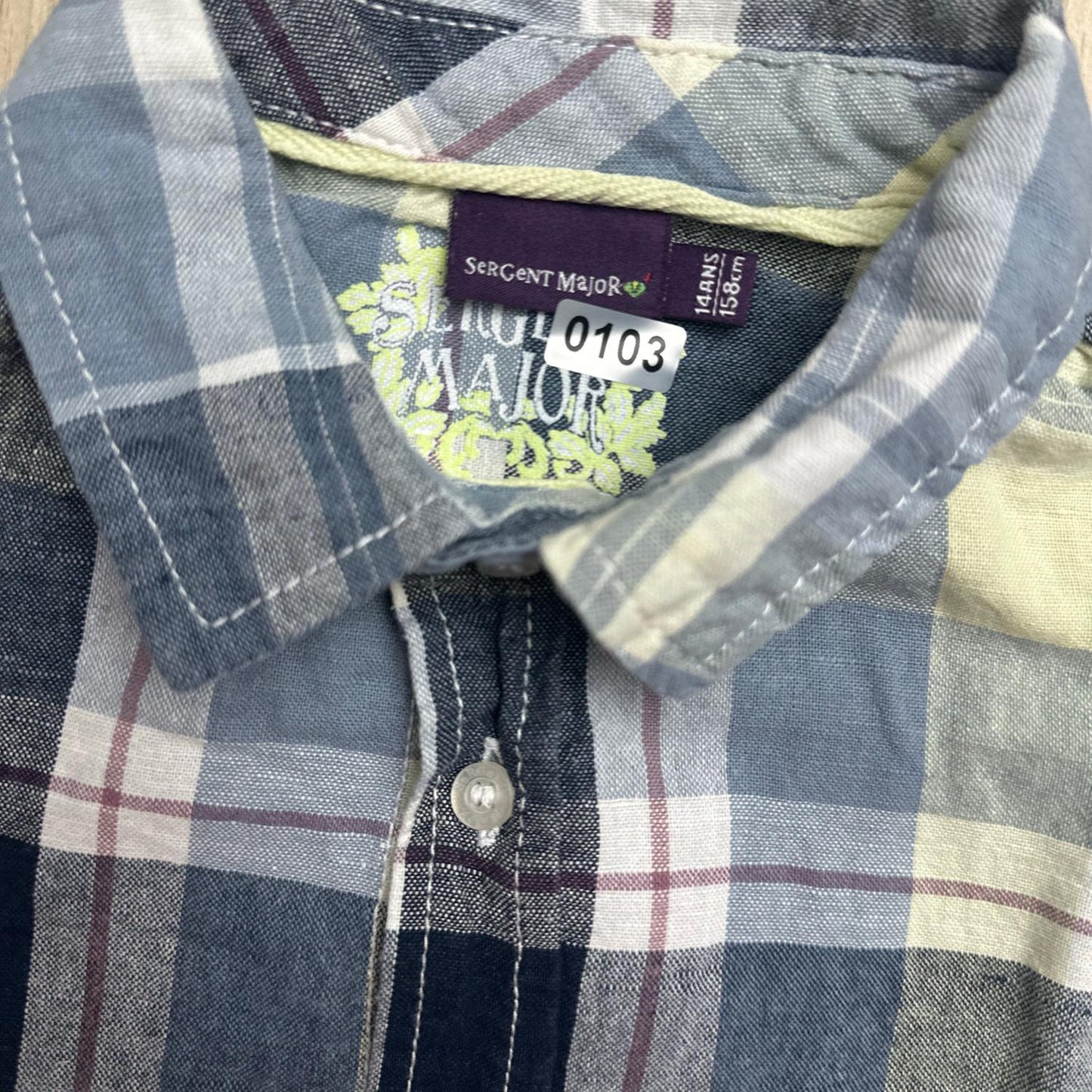 Chemise Sergent Major : 14 ans