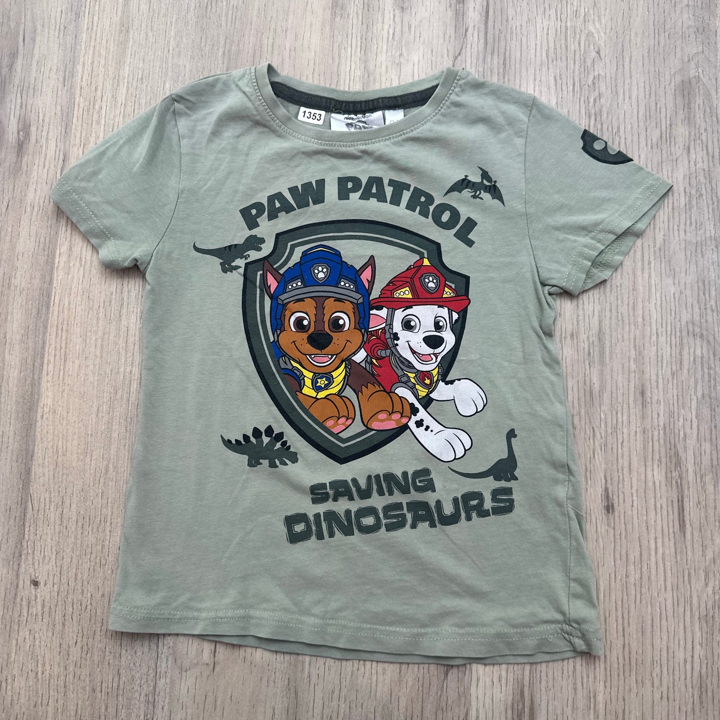 T-Shirt pat patrouille : 6 ans