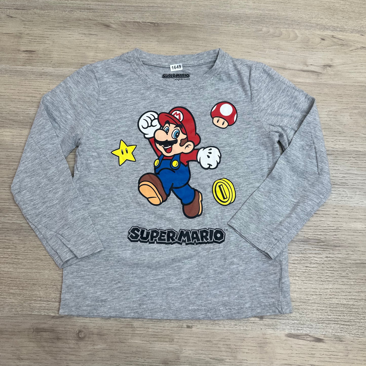 T-Shirt  super mario : 6 ans