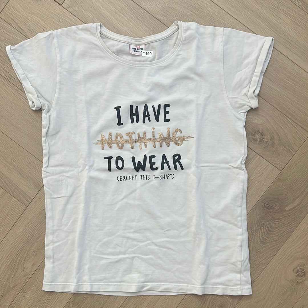 T-shirt Tao : 12 ans