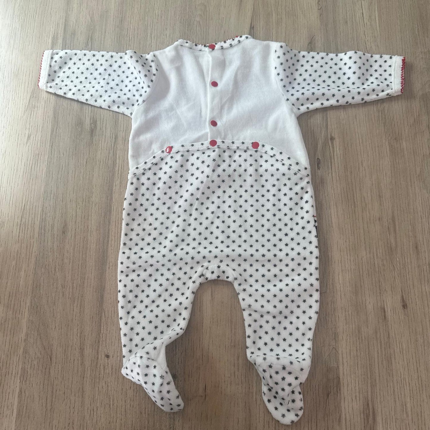 Pyjama pommette : 3 mois