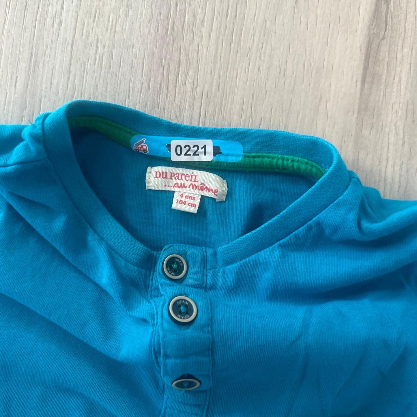 T-Shirt Du Pareil au même : 4 ans