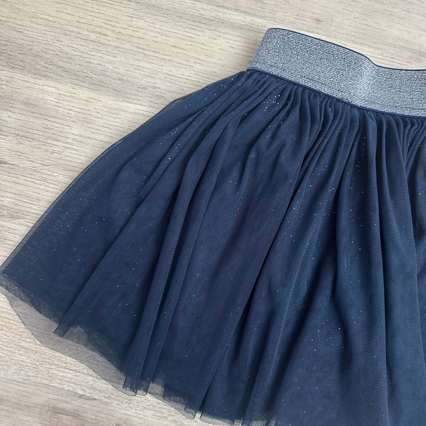 Jupe bleu, paillettes : 5 ans
