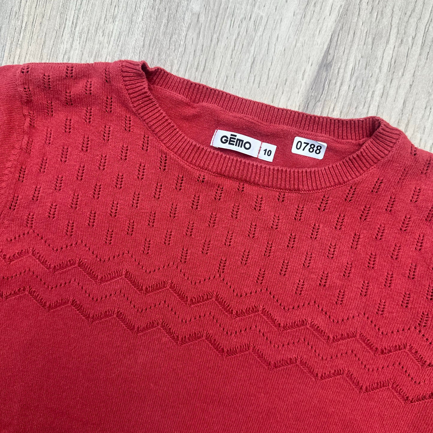 Pull fin  Gémo : 10 ans