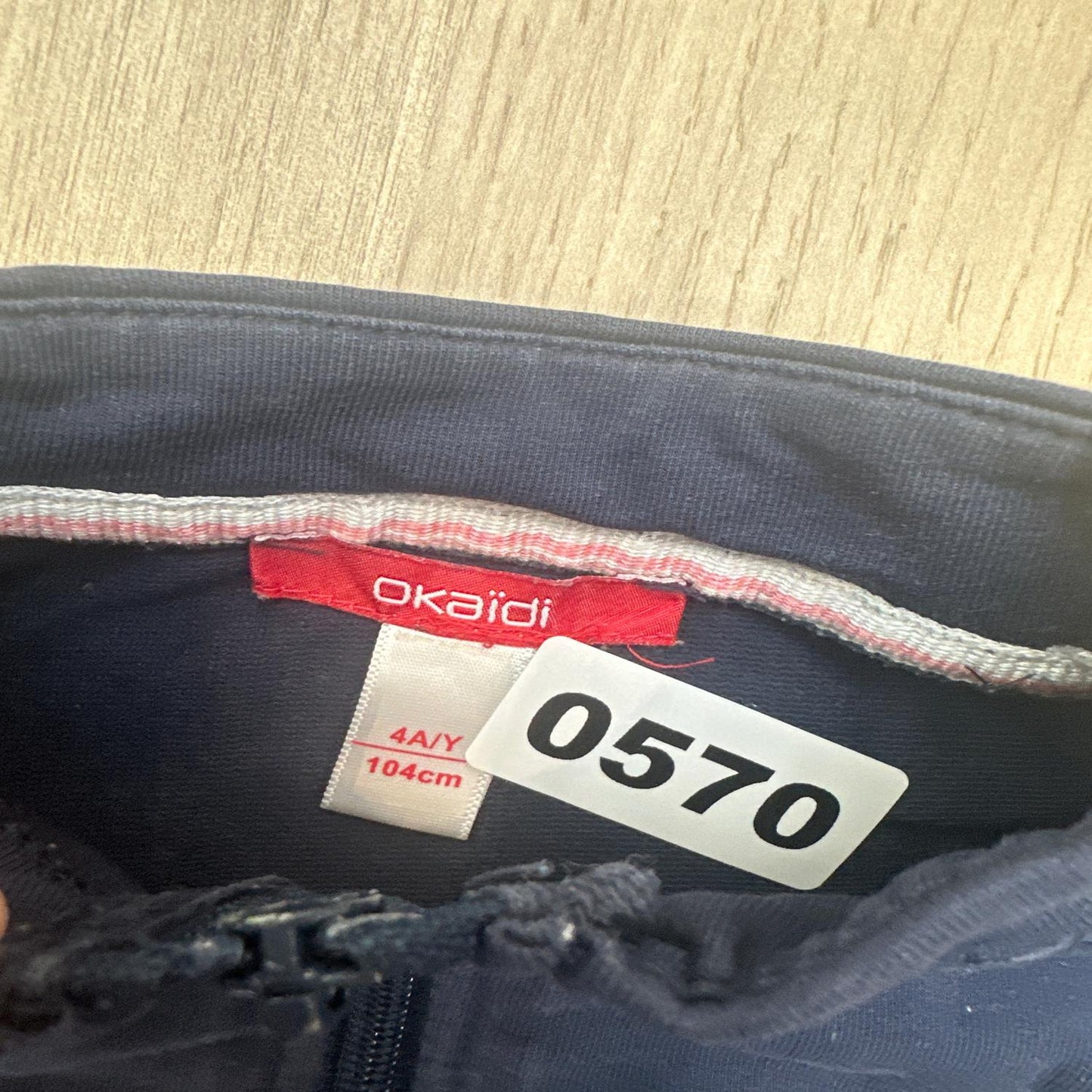 Gilet Okaidi : 4 ans