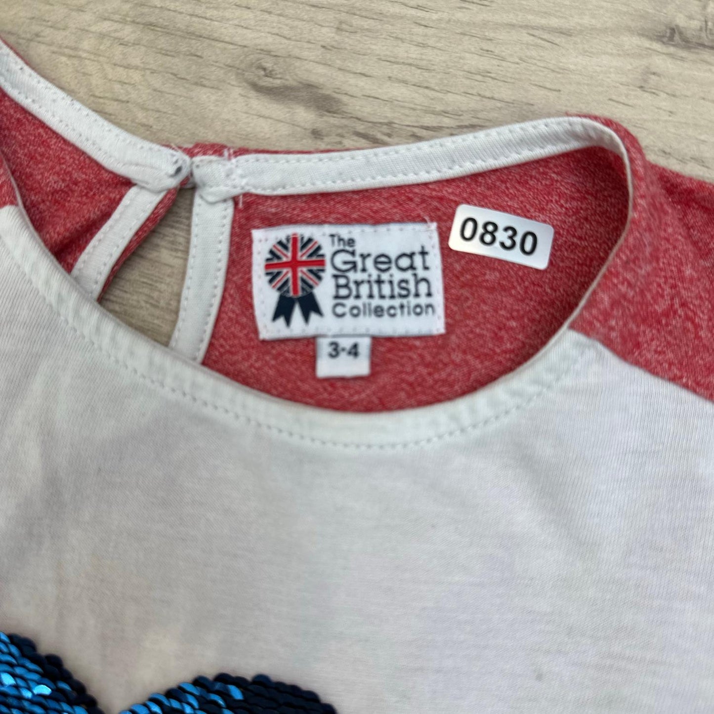 T-Shirt british collection : 3 ans