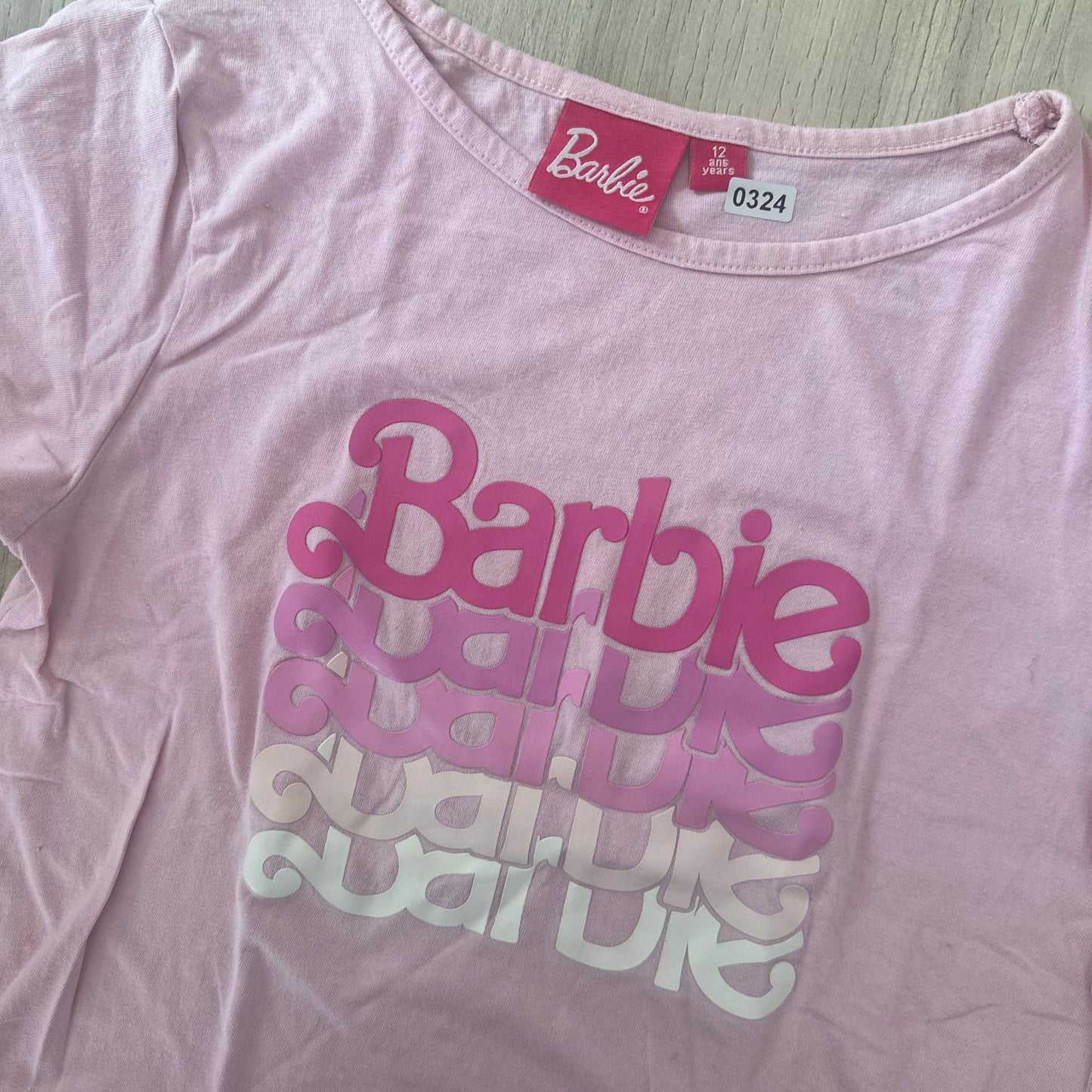 T-Shirt barbie : 12 ans
