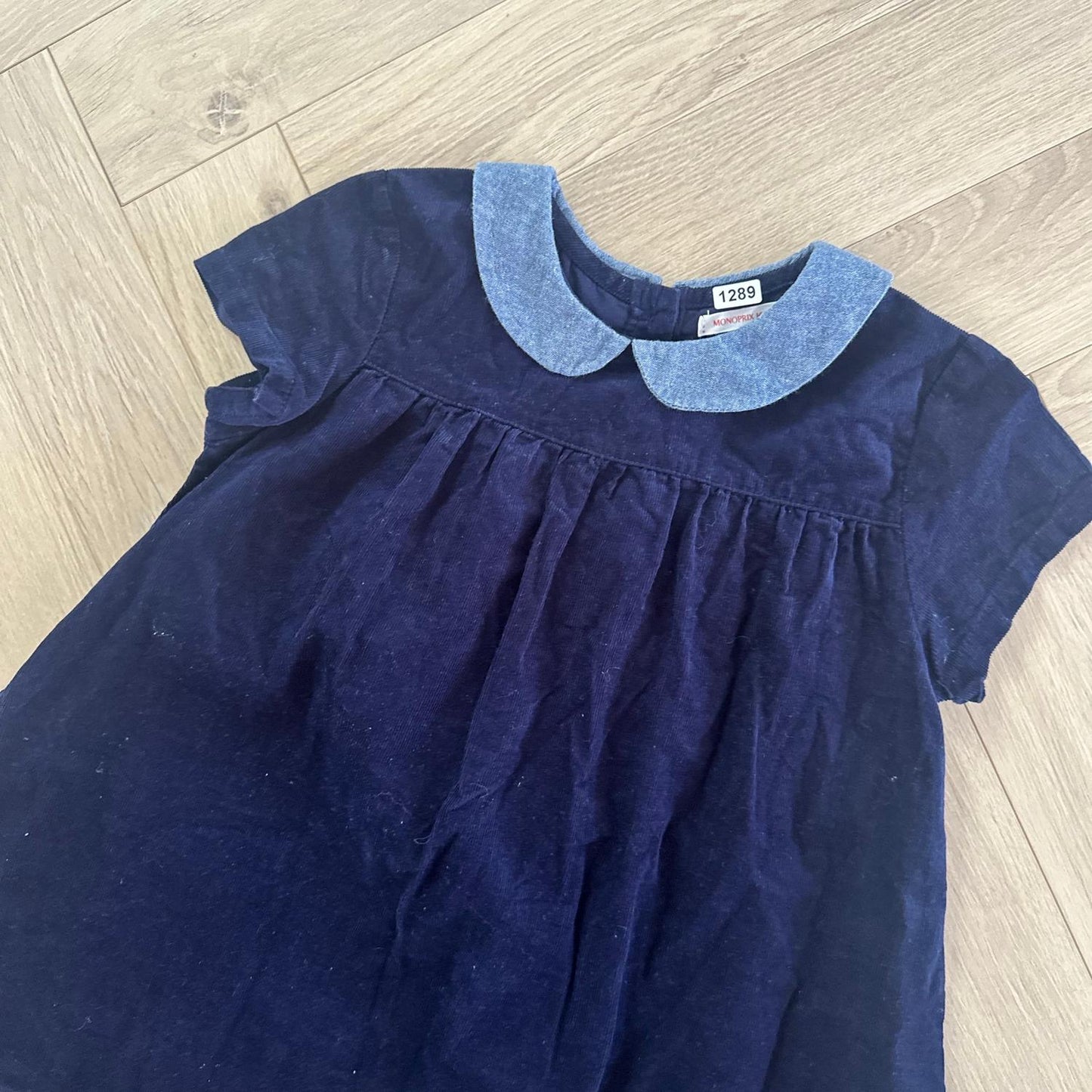 Robe velours Monoprix Kids : 8 ans
