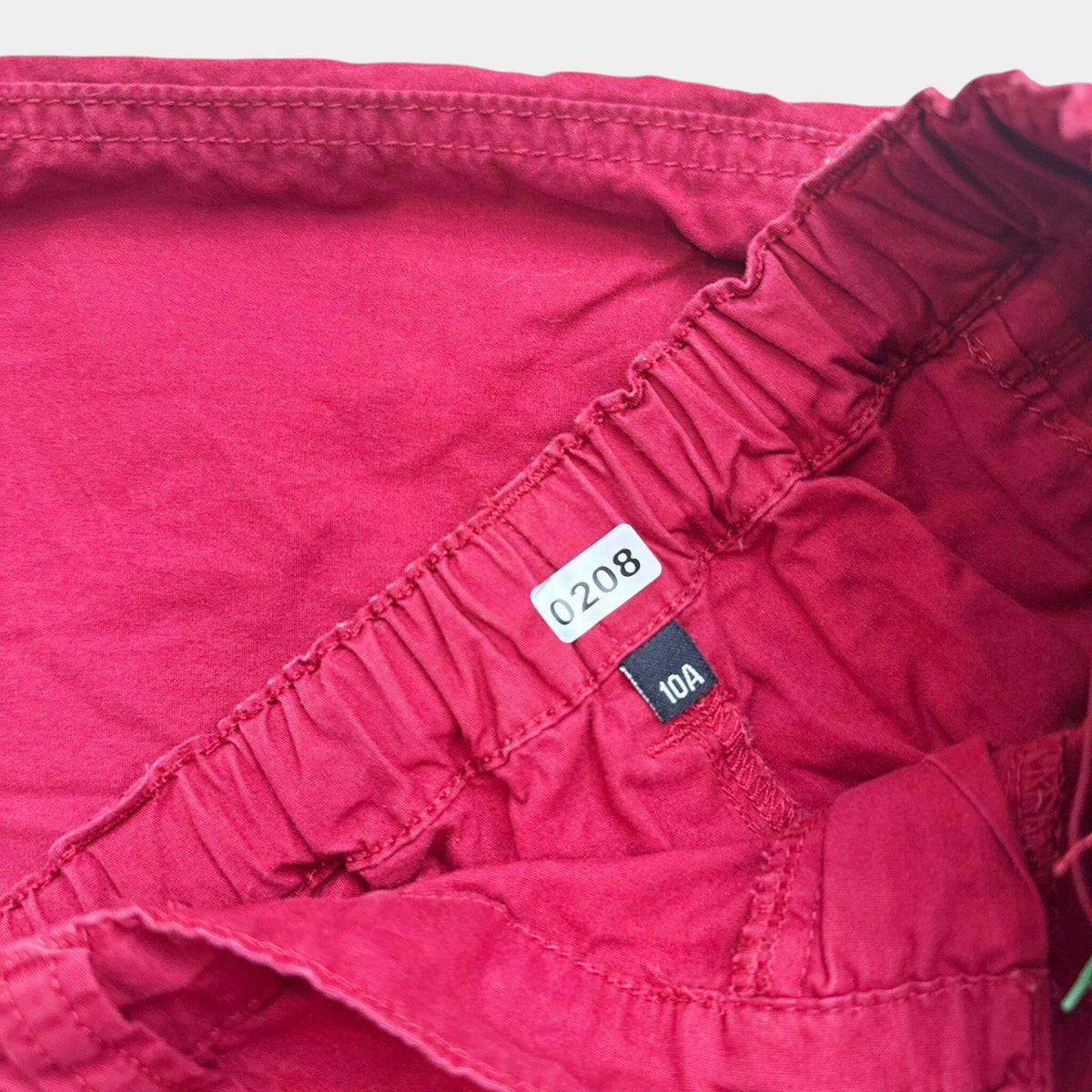 Short garçon : 10 ans