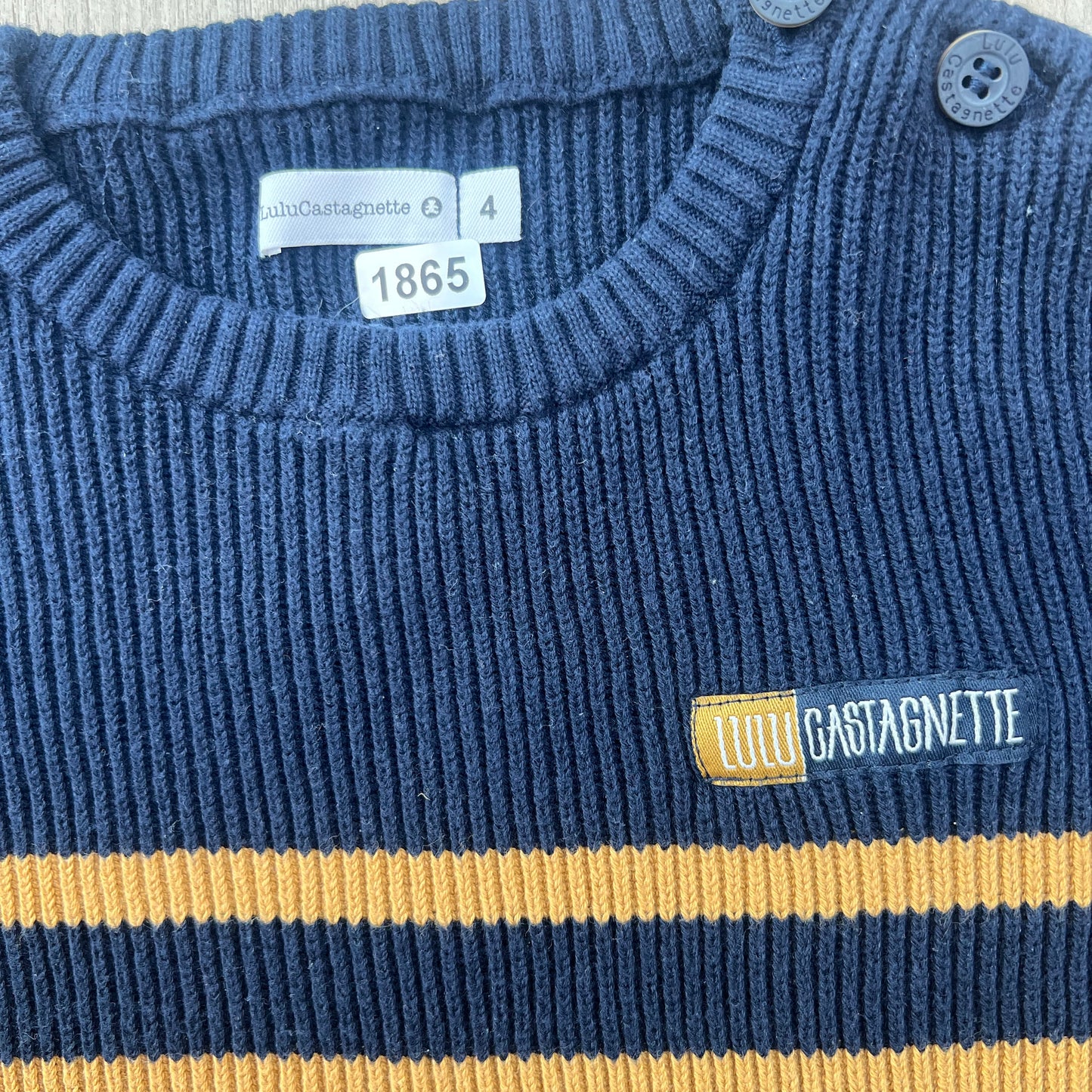 Pull Lulu Castagnette : 4 ans