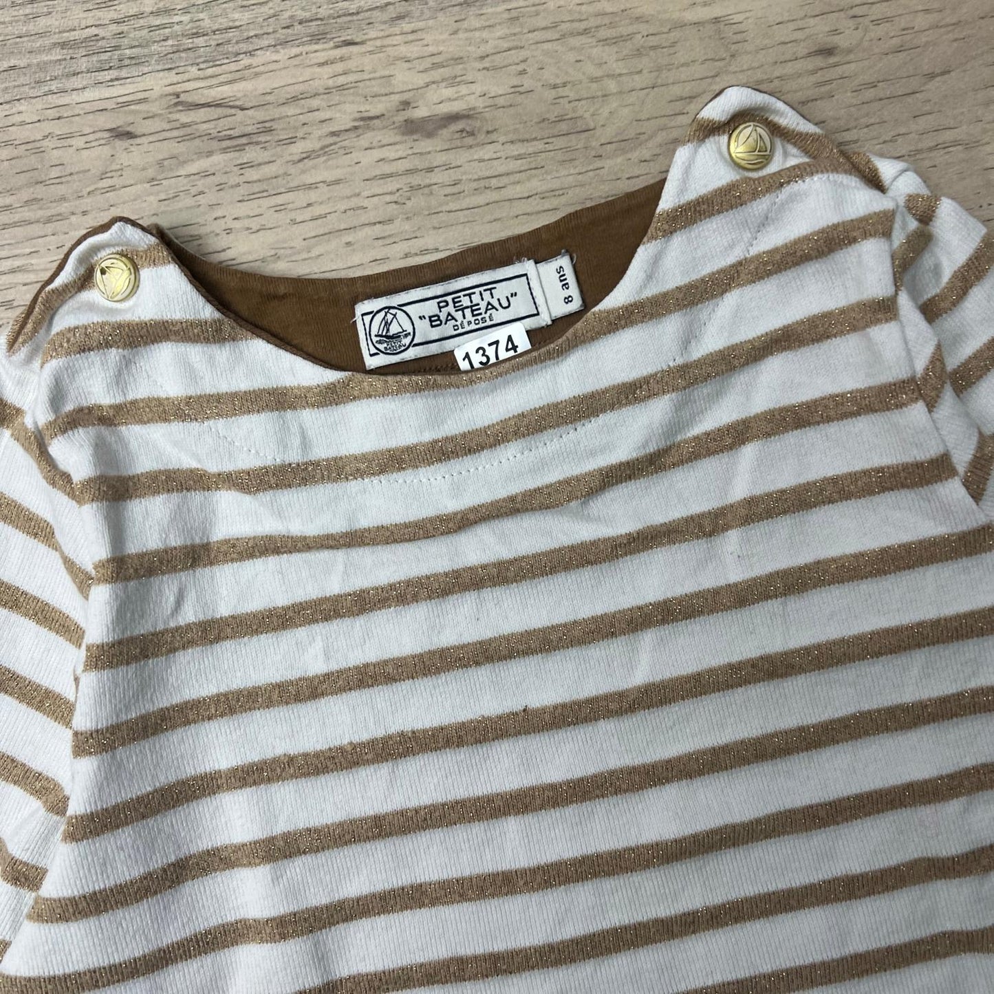 Pull fin Petit Bateau : 8 ans