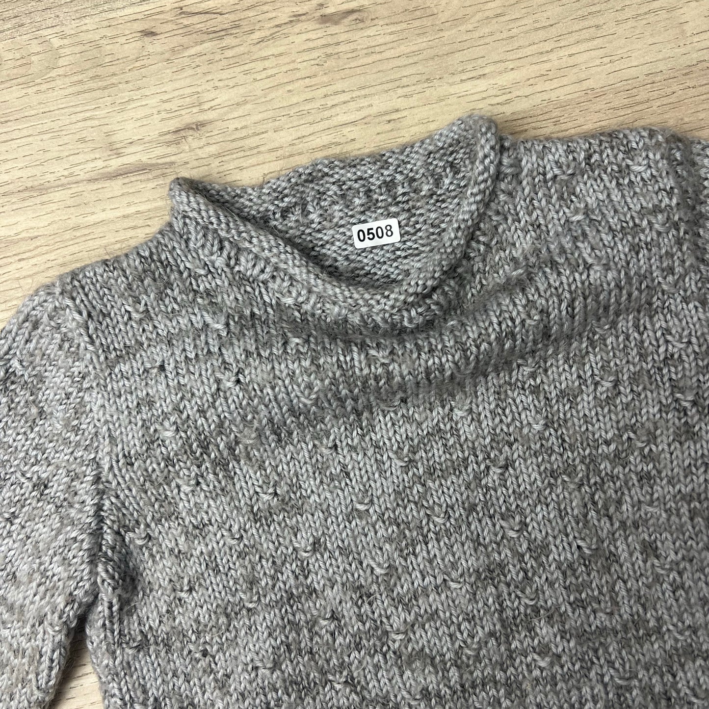 Pull fait main : 4 ans