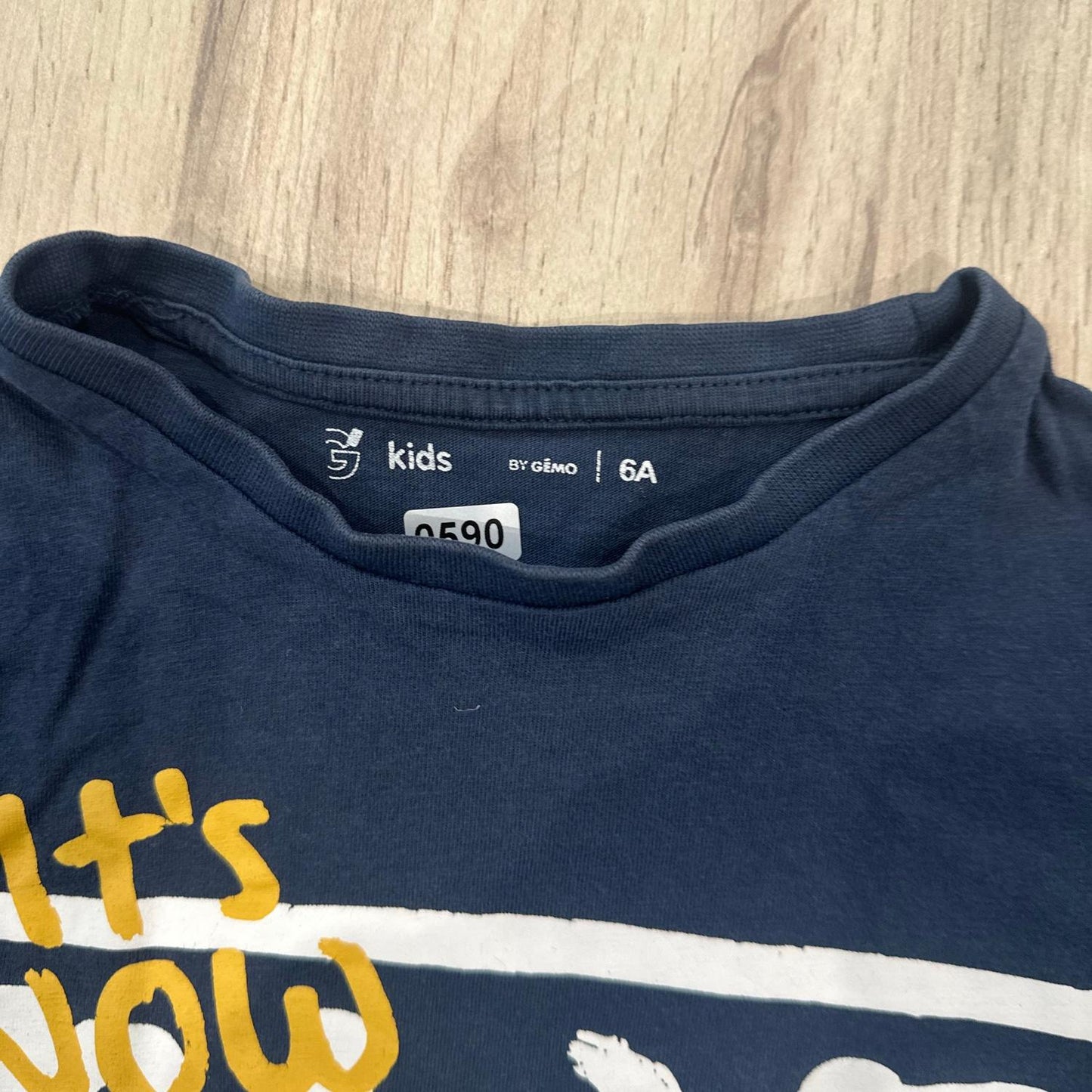 T-Shirt Gémo : 6 ans