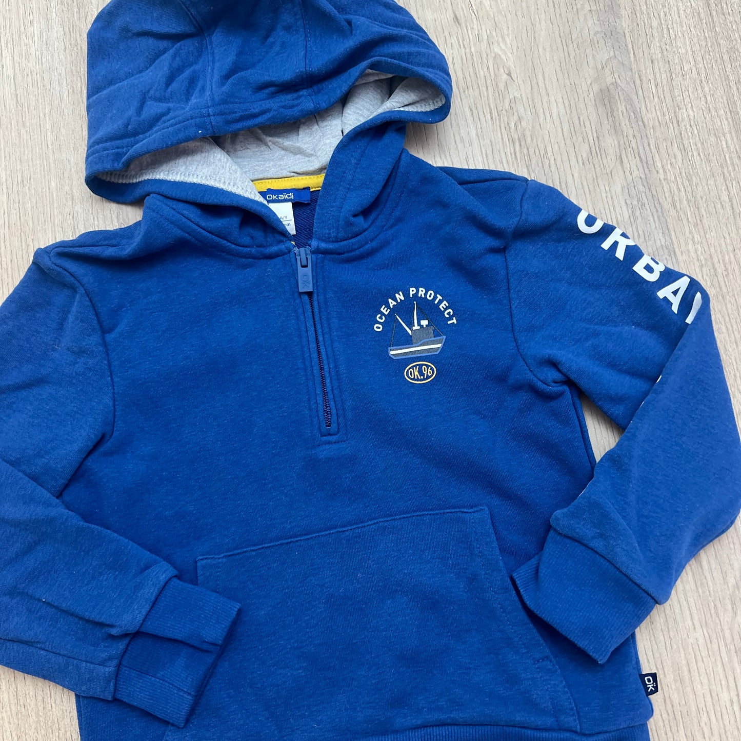 Sweat à capuche Okaïdi : 6 ans