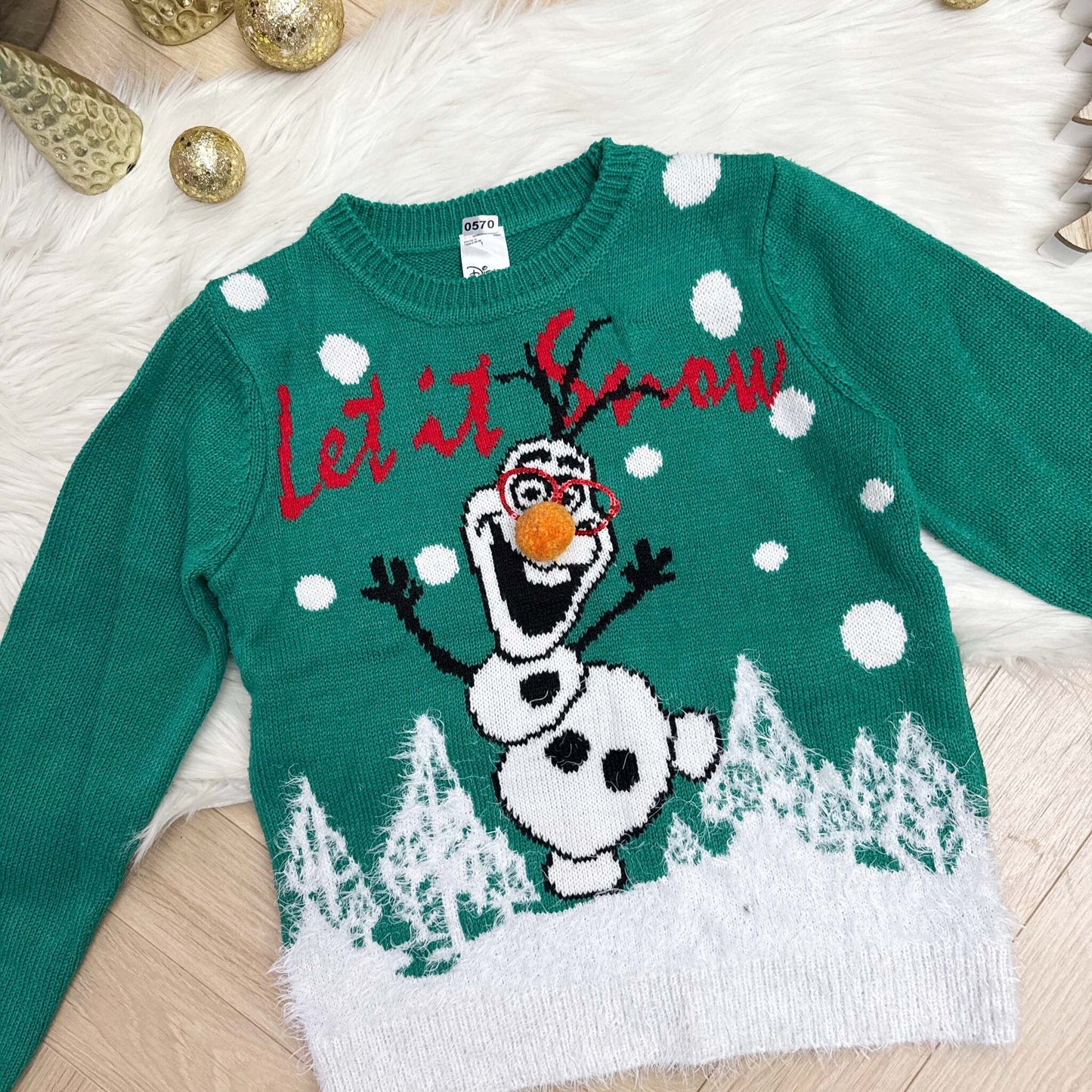 Pull Disney Noël olaf : 10 ans