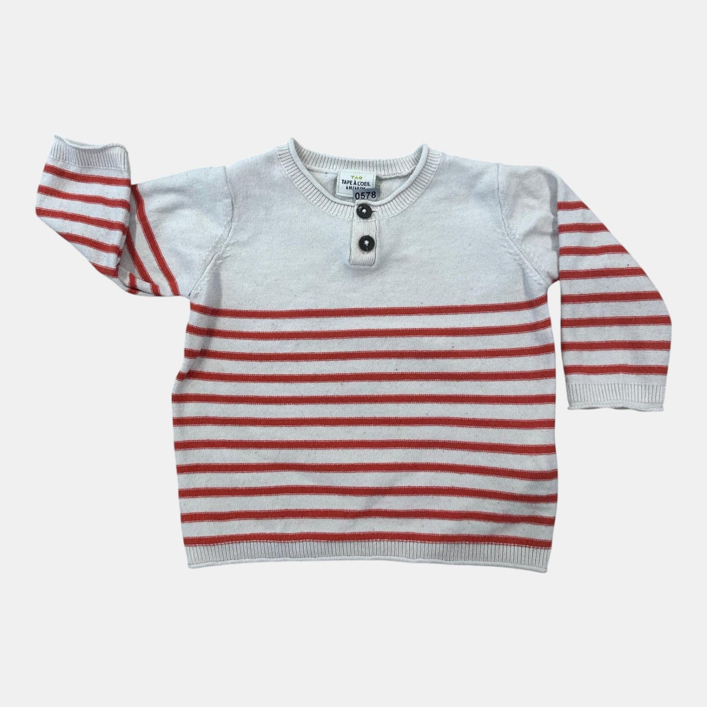 Pull Tape à l'oeil : 6 mois