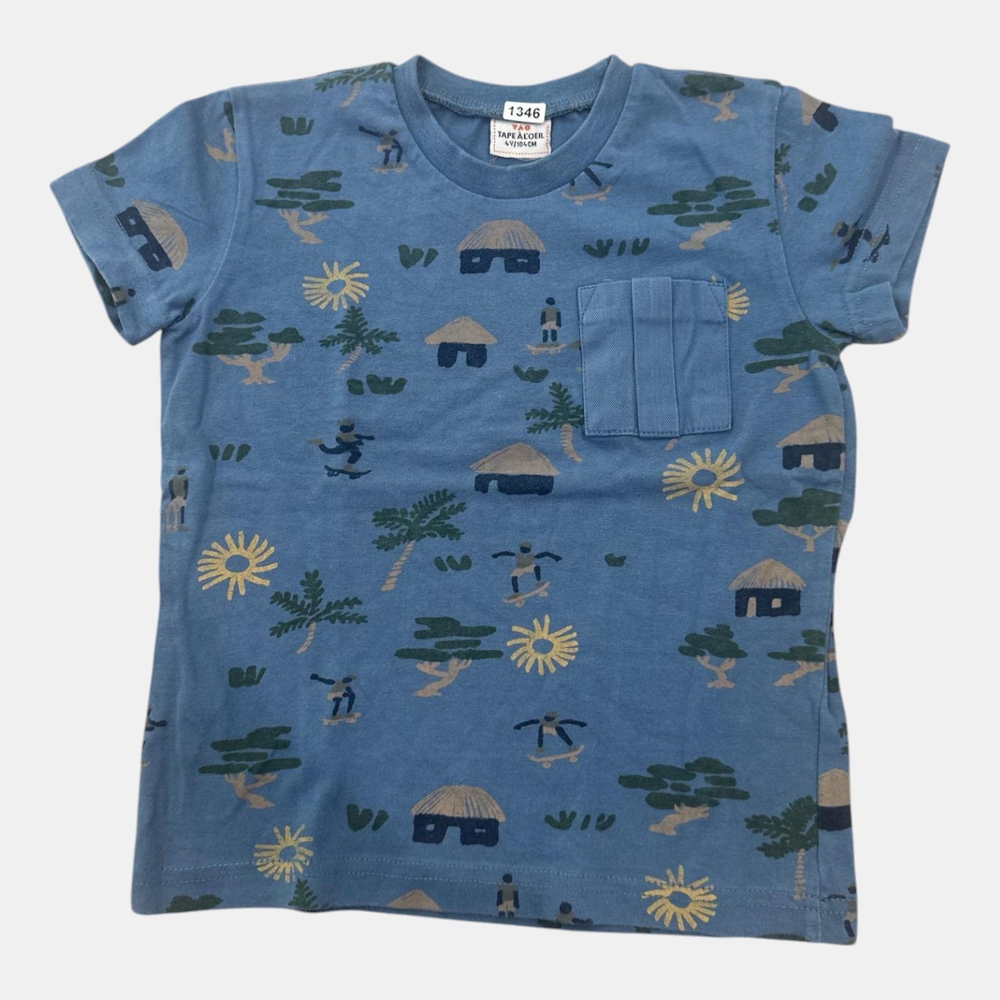 T-Shirt Tape à l'oeil : 4 ans