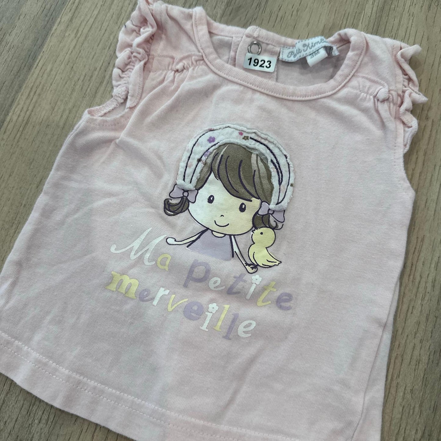 T-Shirt petit kimbaloo : 3 mois