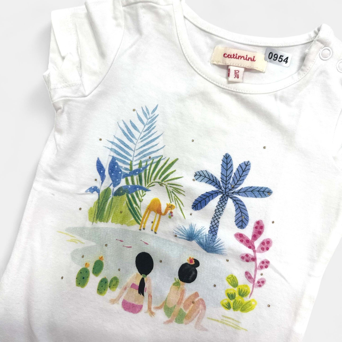 T-Shirt Catimini : 12 mois