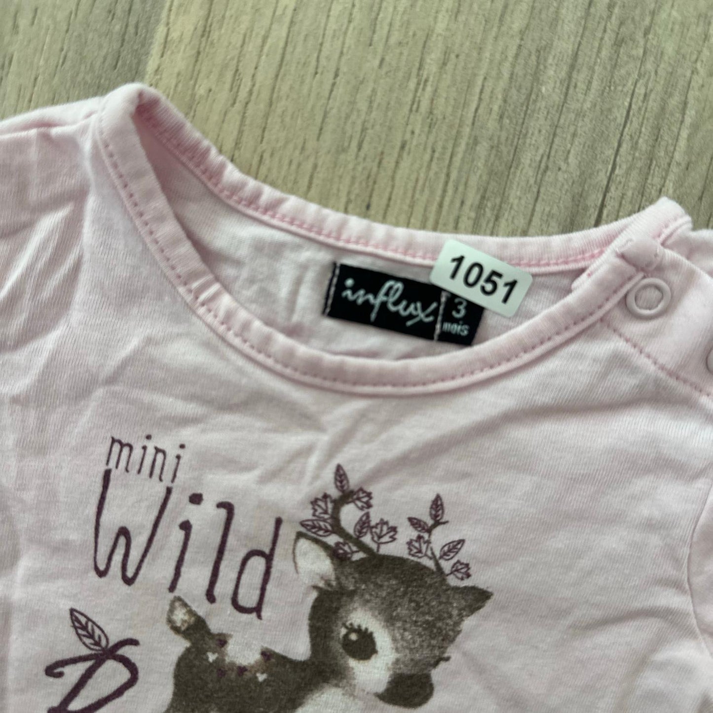 T-Shirt Influx : 3 mois