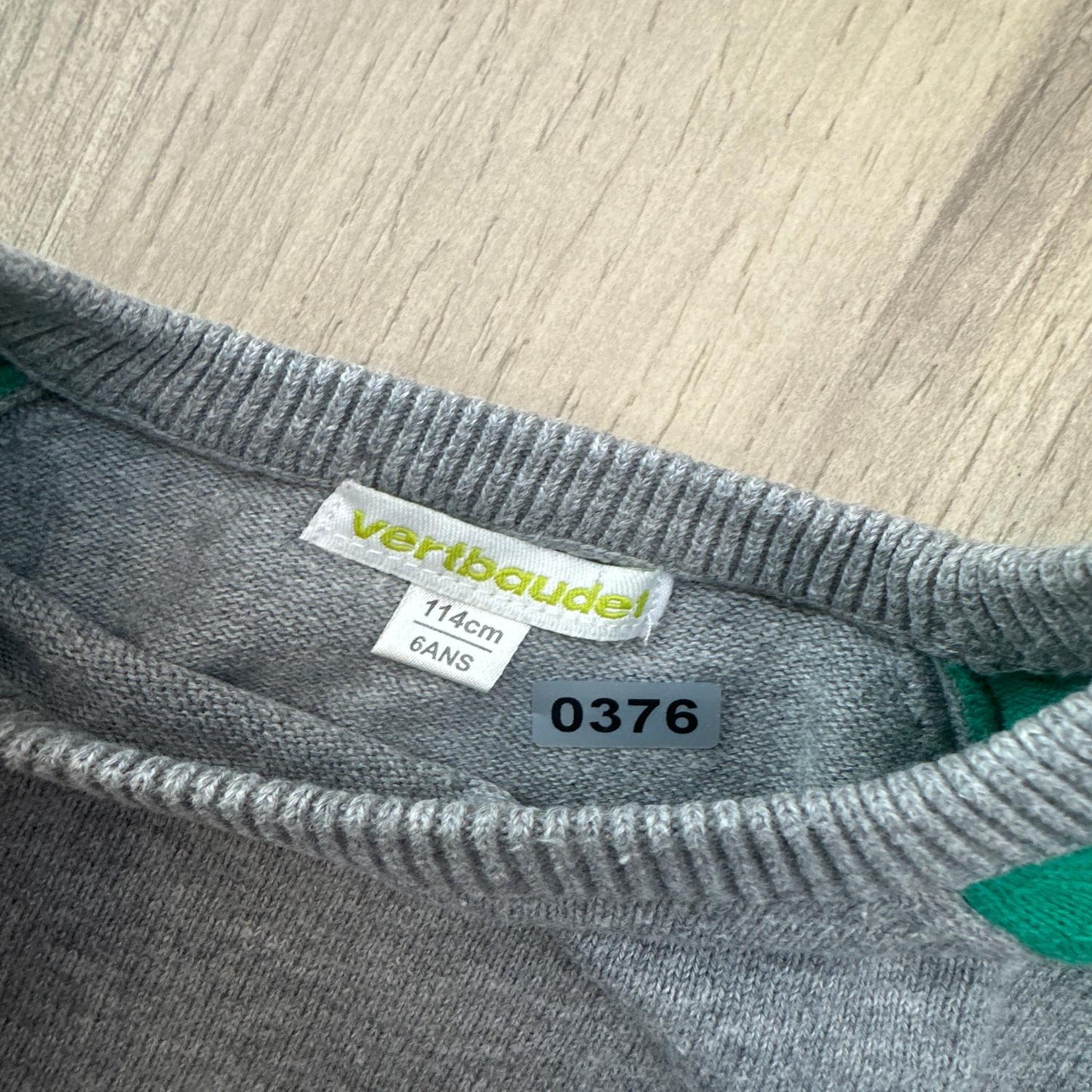 Sweat Verbaudet : 6 ans