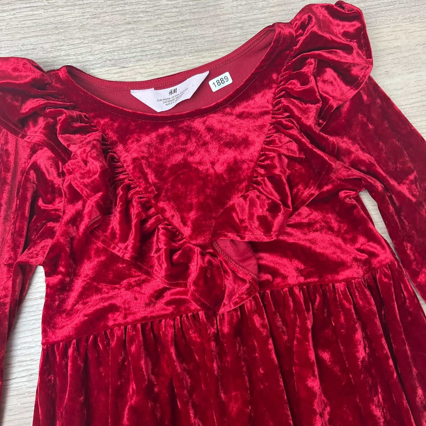 Robe Velours H&M : 5 ans