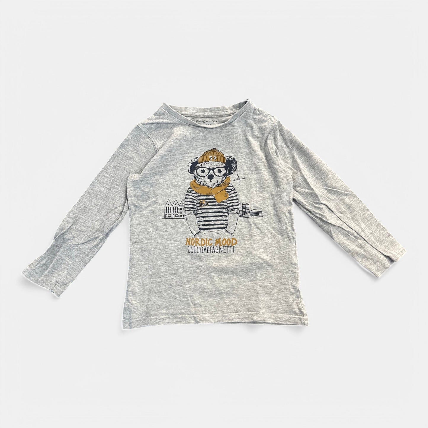 T-Shirt Lulu Castagnette : 4 ans