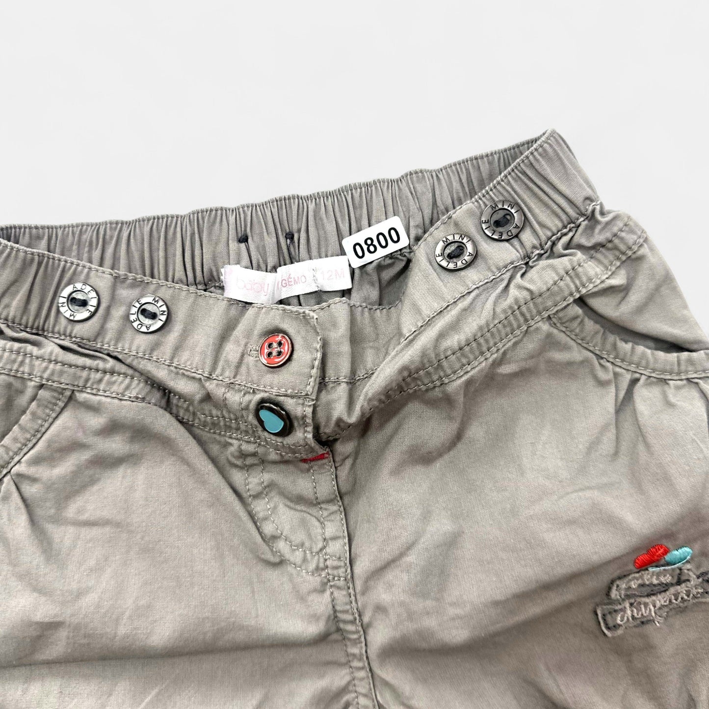 Short Gémo : 12 mois