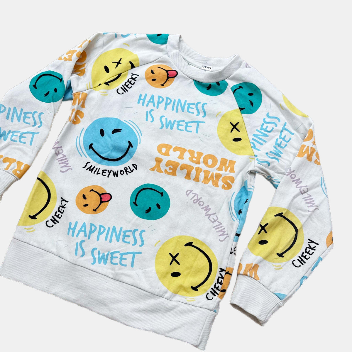 Pull smiley : 10 ans