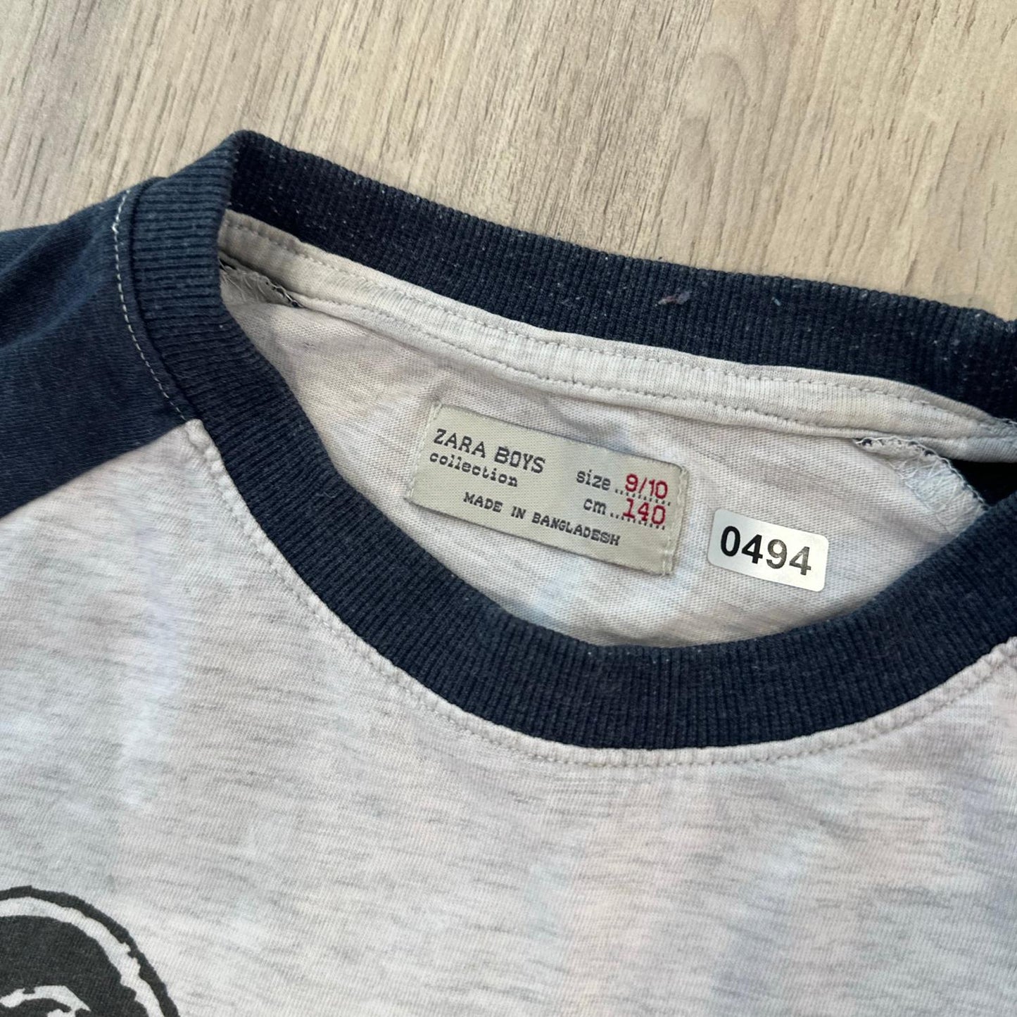 T-Shirt Zara : 10 ans