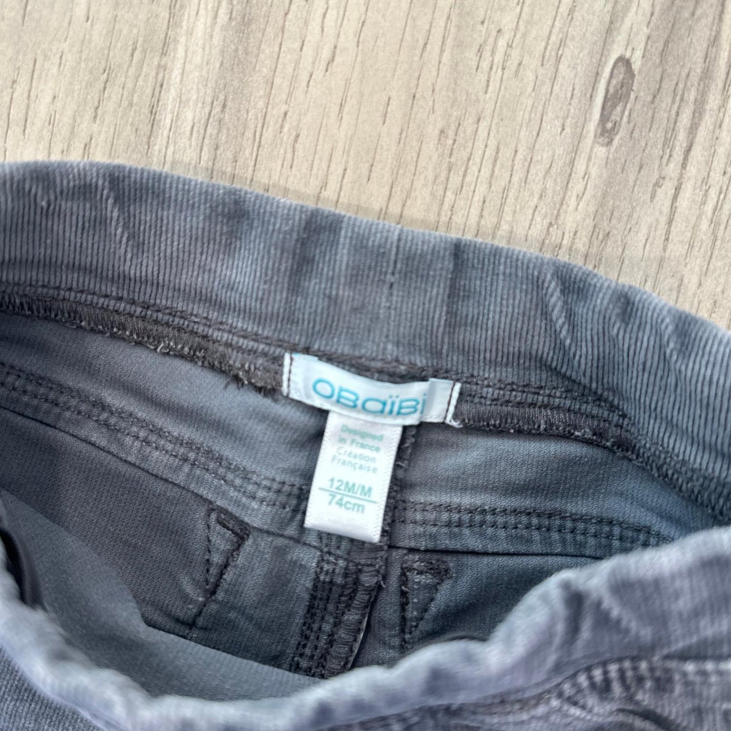 Pantalon Okaïdi : 12 mois