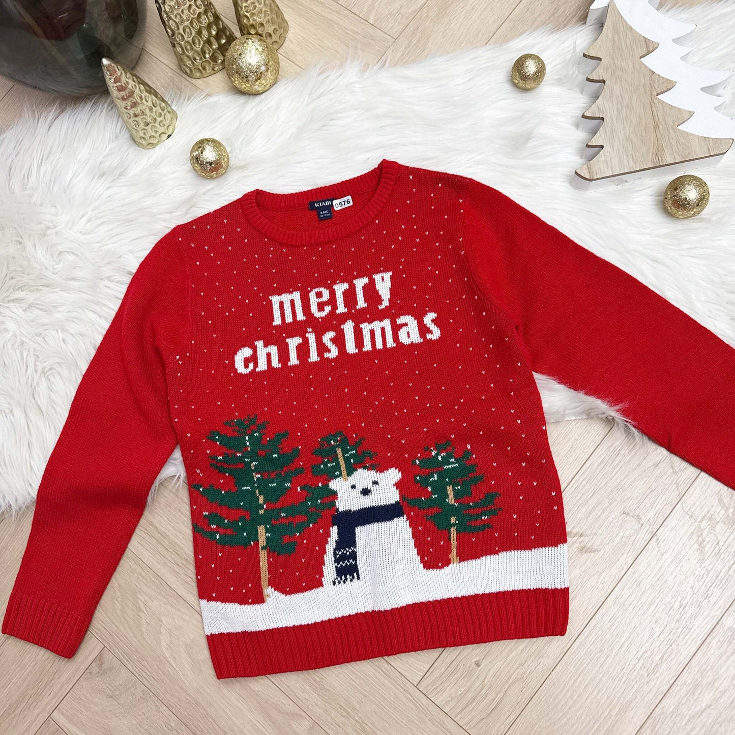 Pull Kiabi Noël : 8 ans