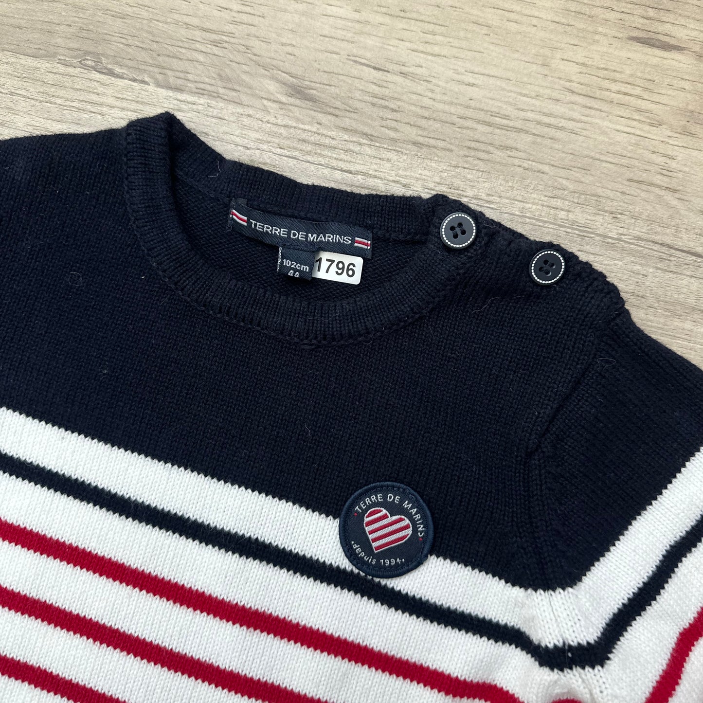 Pull Terre de marins : 4 ans