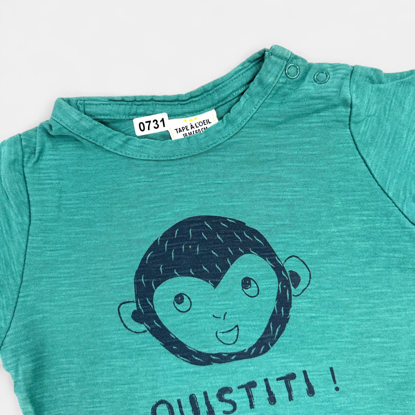 T-Shirt Tape à l'oeil : 18 mois