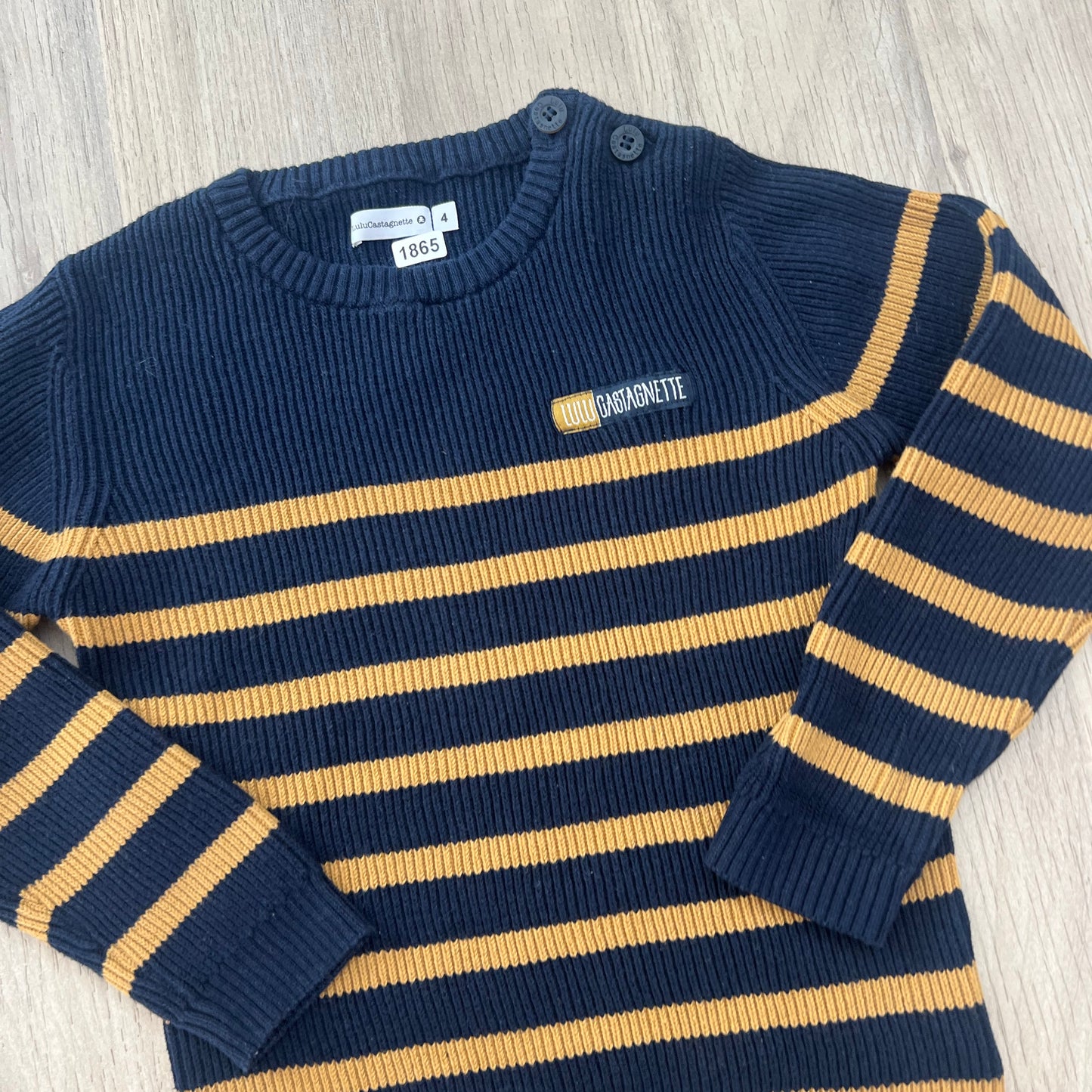 Pull Lulu Castagnette : 4 ans