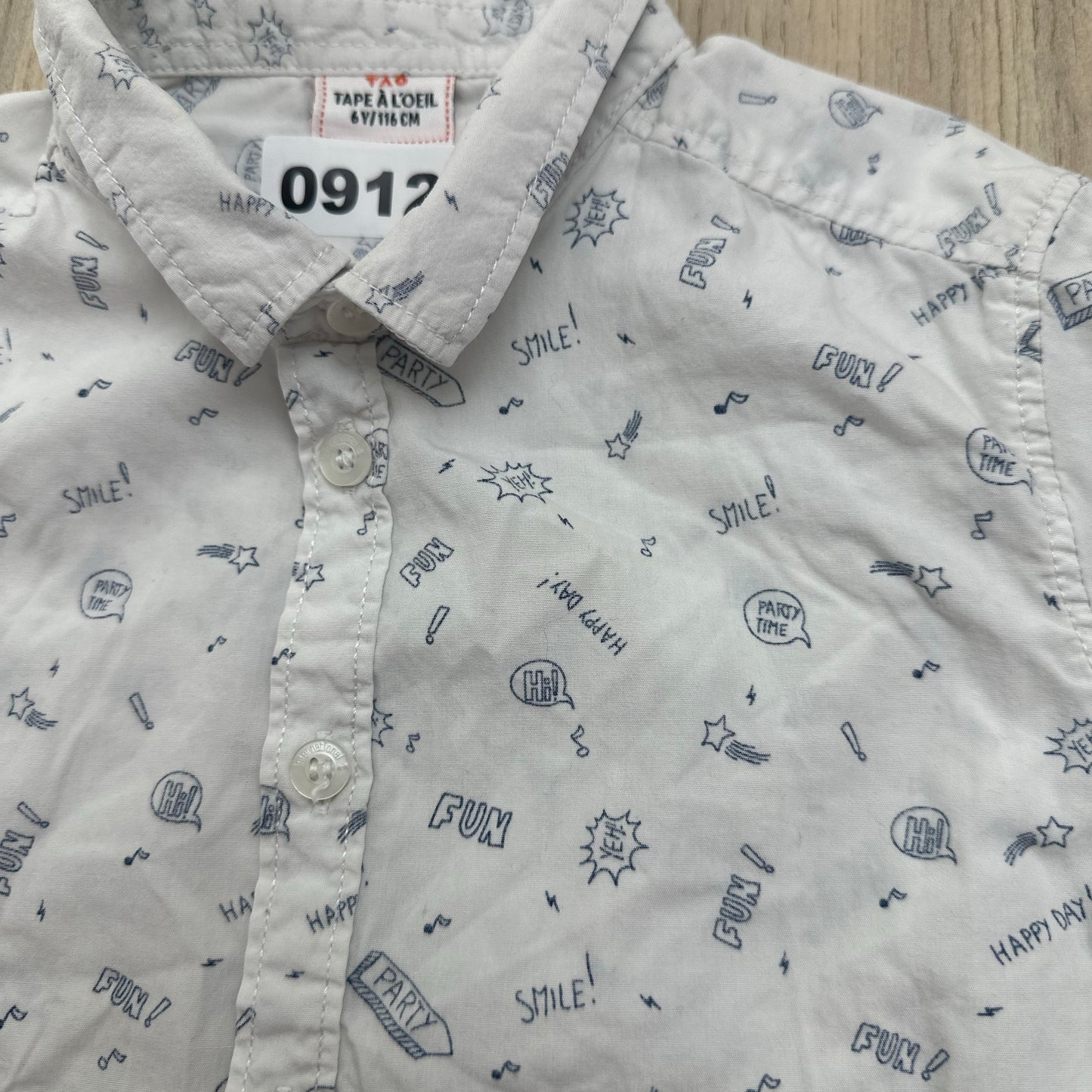 Chemise Tape à l'oeil : 6 ans