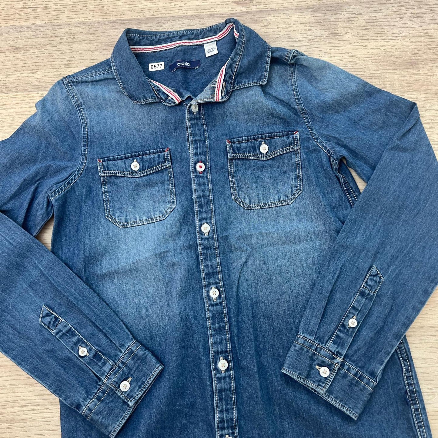 Chemise Okaïdi : 10 ans