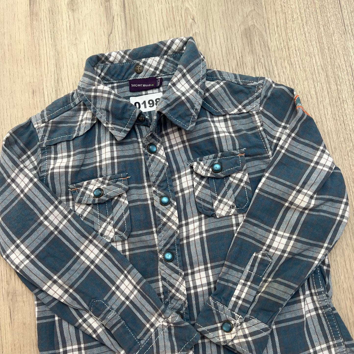 Chemise Sergent Major : 4 ans