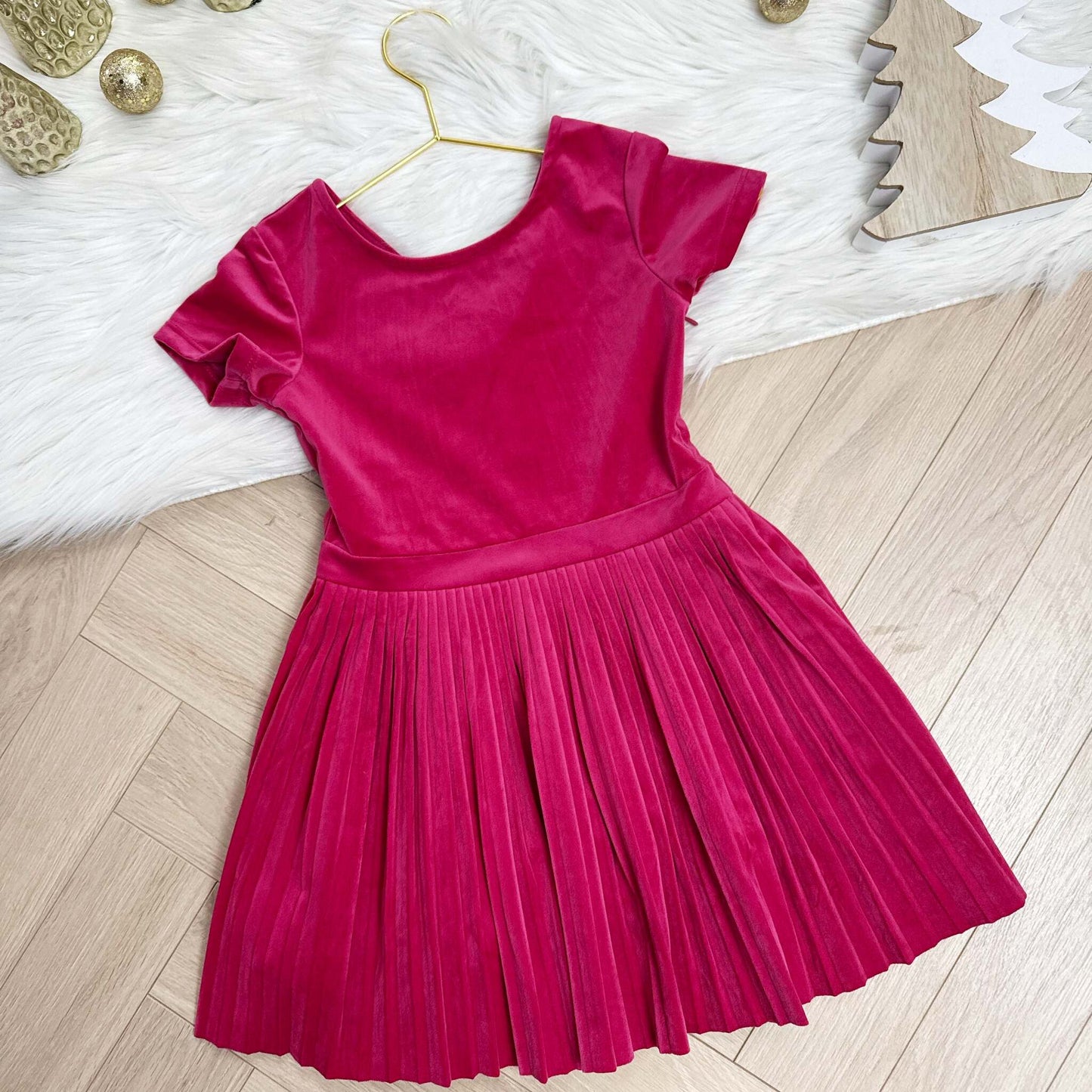Robe fête velours Okaïdi : 5 ans